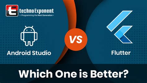 flutter vs android studio|Android Studio vs Flutter .